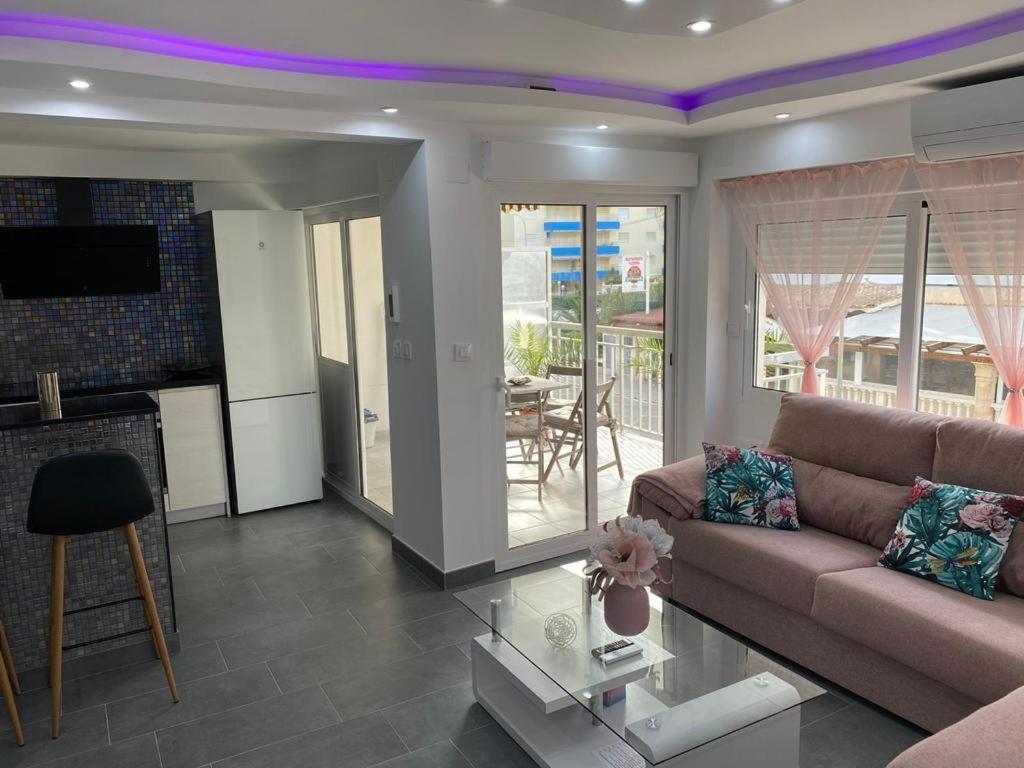 Cozy Apartment, Very Fresh At Playa De Gandia Exteriör bild